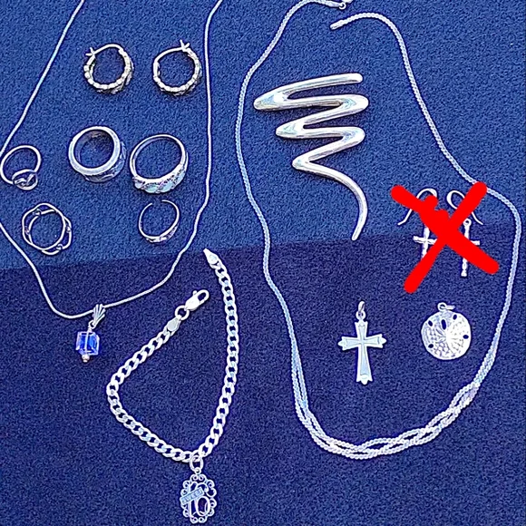 ā¤ļø SOLD!!! Real Sterling 925 Jewelry Lot - Picture 1 of 15